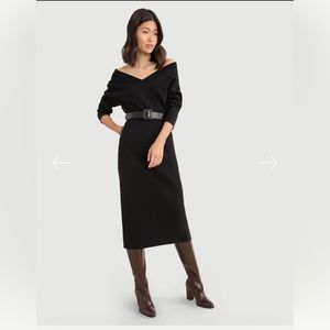 Modern Citizen Brea Off Shoulder Sweater Dress
